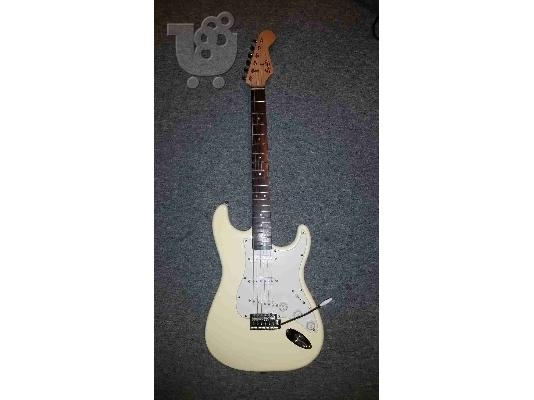 Fender Squire BULLET STRAT , λευκή